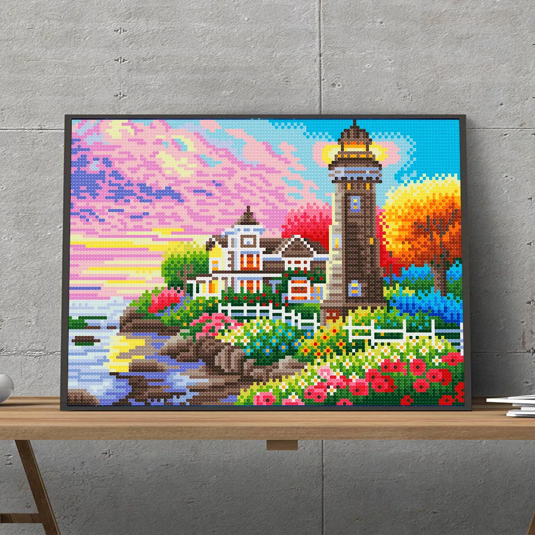 Title 9, Lichtgevende Diamond Painting voor woonkamer en...