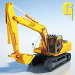 Cover Image of ดาวน์โหลด Sand Excavator Tractor 3D 2 1.4 APK