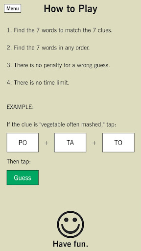 7 Little Words: A fun twist on crossword puzzles screenshots 3