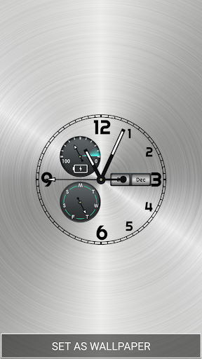 Background Clock Wallpaper