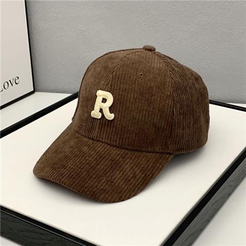 Title 1, Ladies Fashion Corduroy Baseball Cap with Lette...