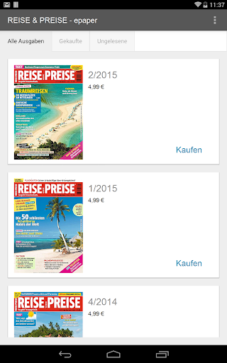 REISE PREISE - epaper