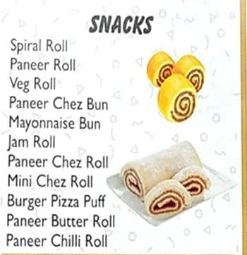 Sahara Sweets Cakes N More menu 