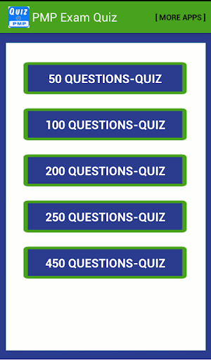 PMP Exam Quiz