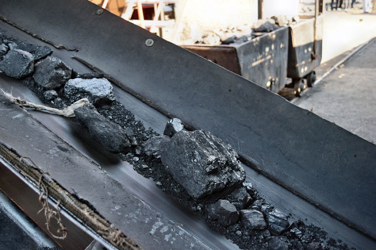 Eskom has repaired a conveyor belt feeding coal into Medupi power station, improving the country's precarious electricity generation capability. Stock photo.