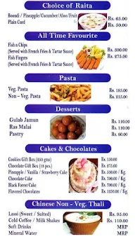 Call For Cuisine - Hotel Grenville menu 2