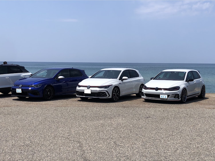 ゴルフ RのTuning Evolution B.L.K・最果てのバカンスオフ怪・能登半島・お泊まりツーリング・追突に関するカスタム事例の投稿画像5枚目