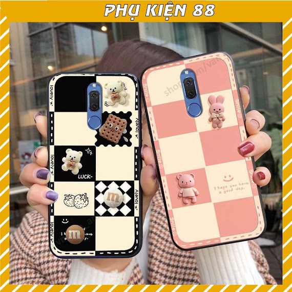 Ốp Lưng Huawei Nova 2I Hình Gấu, Kẹo Dễ Thương Cute