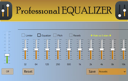 Equalizer For Browser with Volume Booster small promo image