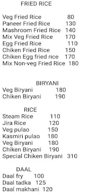 Food Belly menu 1