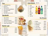 Friend's Cafe menu 2