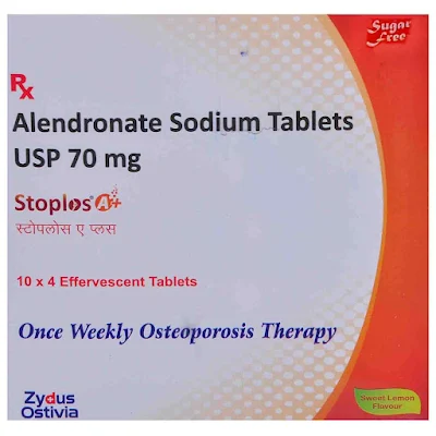 STOPLOS A PLUS S/F 70MG SWEET LEMON FLAV TAB 4'S