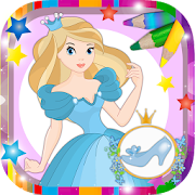 Paint princess Cinderella  Icon