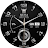 Analog Watch Face Moon LUX icon