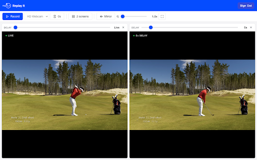 Replay It - Video Delay Tool screenshot 1