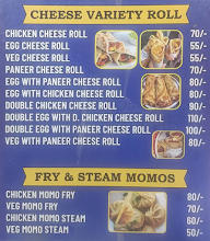 Kolkatta Hot Rolls menu 2