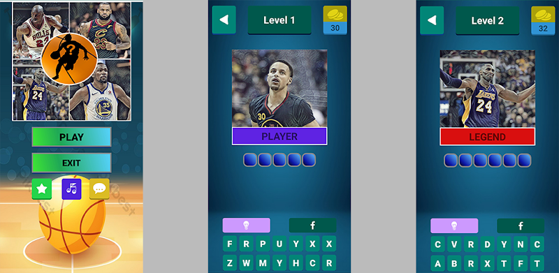 NBA Quiz - Basketball  Game