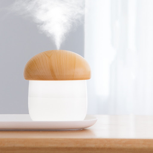 Title 5, Home Mute Mushroom USB Mini Humidifier for quie...