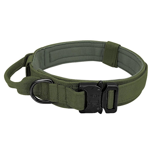 Title 6, Outdoor Nylon Tactical Dog Collar Durable and W...