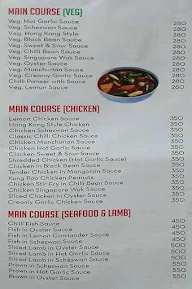 Chilli Singh menu 2