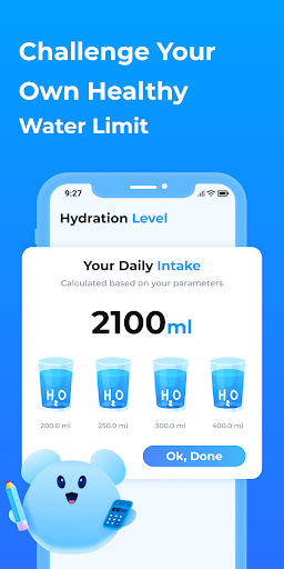 Screenshot Water Tracker - Drink Reminder