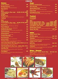 Charcoal Grill menu 1