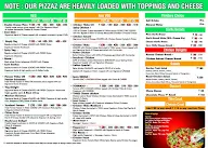 My Pizza menu 3