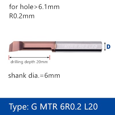 Title 3, Tungsten Steel Alloy Internal Circular Boring T...