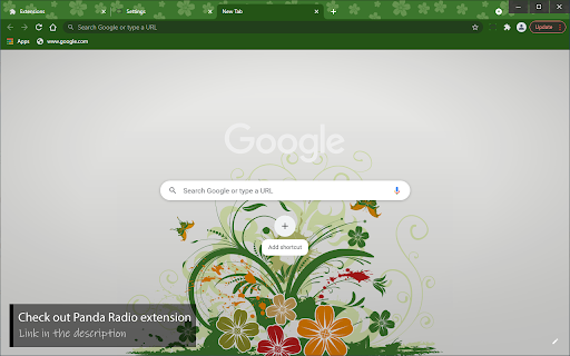 Abstract Floral screenshot 1