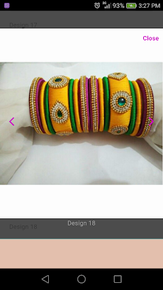 Silk Thread Bangle Designsのおすすめ画像3