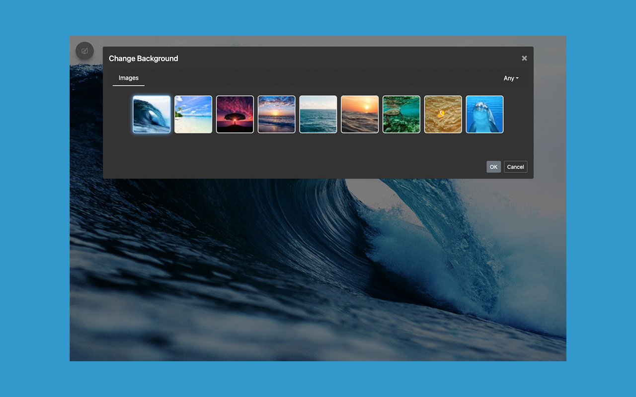 Oceans - New Tab Preview image 1