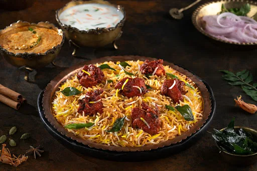 Bangalore Chicken Kebab Biryani Bowl (Bone) (Serves 1)