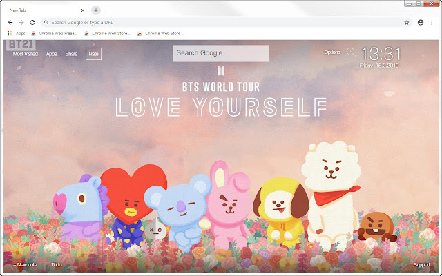 Bts Bt21  Wallpaper  Hd  Blackpink Wallpaper 