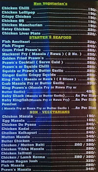 Fishflame Cafe menu 2