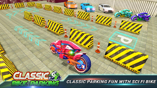 Classic Futuristic Bike Parking-Real Driving Test(圖1)-速報App