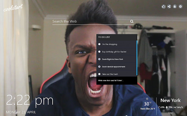 KSI HD Wallapers Social New Tab Theme