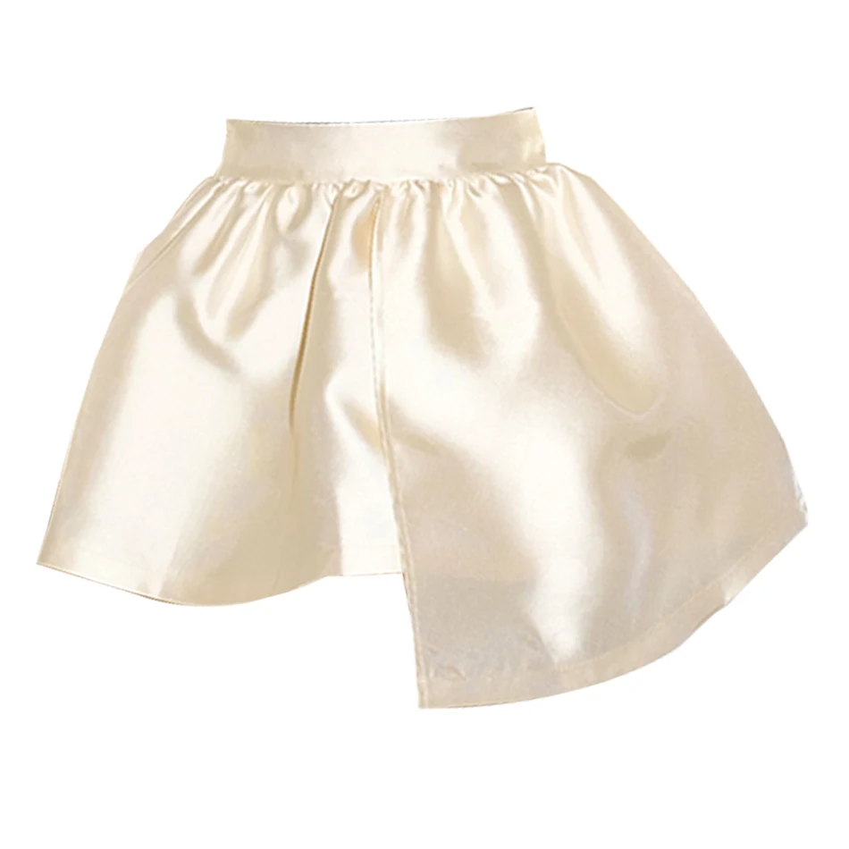 Falda tutú de mujer, media falda con cintura alta y diseño de paraguas en la entrepierna, ideal para un look elegante y a la moda.