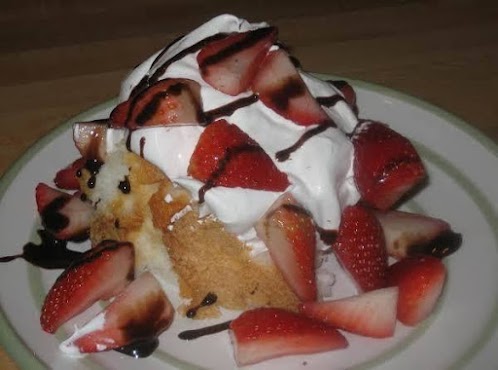 Pineapple Strawberry Shortcake