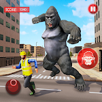 Cover Image of Herunterladen Wütender Gorilla City Amoklauf 1.0 APK