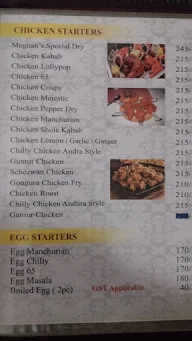 Meghana's Kitchen menu 6