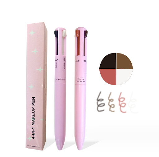 Title 2, Four-in-One Cosmetic Brush for Lip Liner, Highl...
