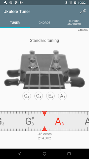 Screenshot Ukulele Tuner