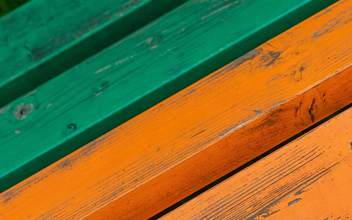 colorful wooden bars