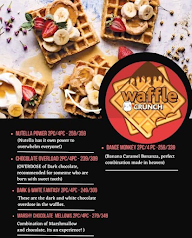 Waffle Crunch menu 1