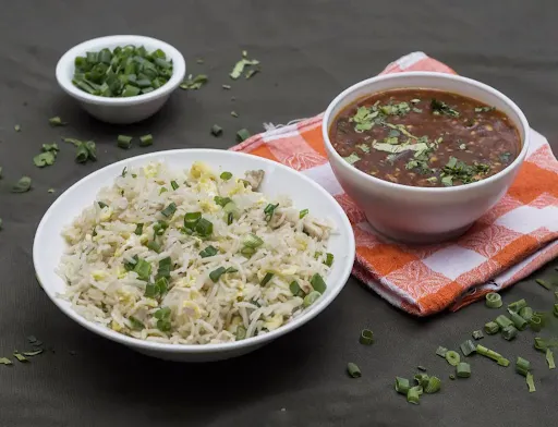 Chicken Manchurian Fried Rice