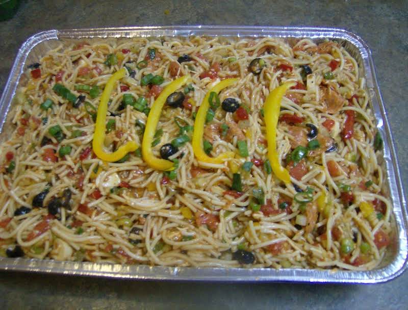 Family Reunion Spaghetti Salad