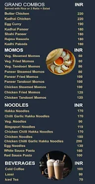 Payal Food Corner menu 1