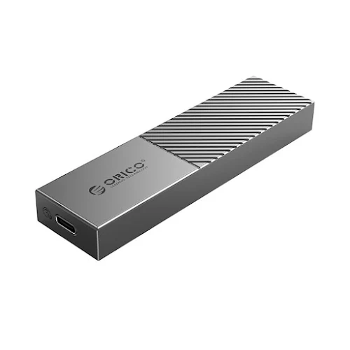 Hộp đựng ổ cứng/ Box ổ cứng Orico NVMe M.2 SSD USB 3.1 Gen 2 M222C3-G2-GY (Xám)