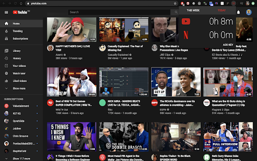 Watch Timer for Youtube and Netflix