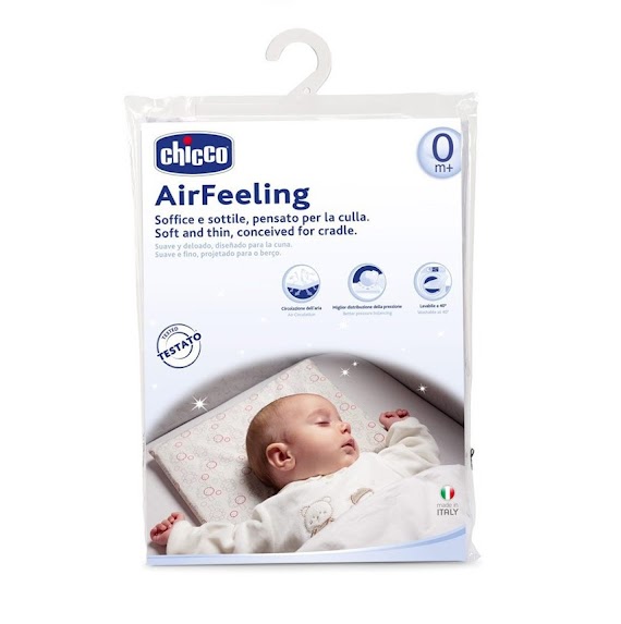 Gối Chống Bẹt Đầu Thoáng Khí Airfeeling Chicco